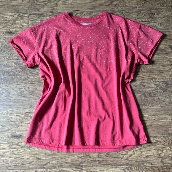 Chelsea DeBoer by Lily & Lottie - Augie Tee (Red) - Picture 3 of 6